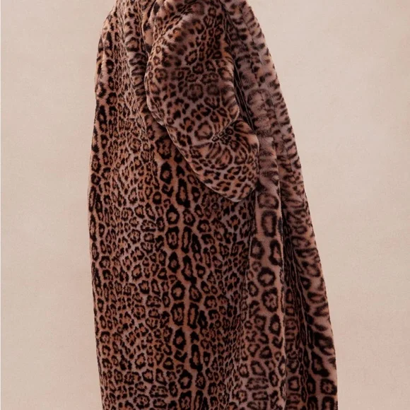 Fashion Nova Leopard Print Coat - Picture 4 of 5